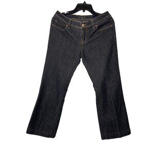 Seven7 Wide Leg Women's Jeans Size 29 Dark Denim